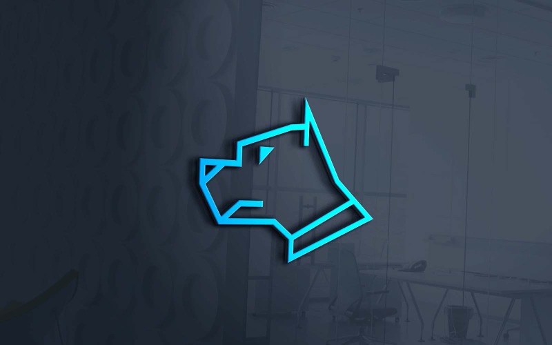 Креативний дизайн логотипу Brand Dog для вашого бізнесу