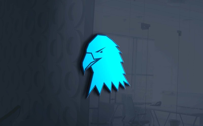 Creatief Eagle-logo-ontwerp - merkidentiteit
