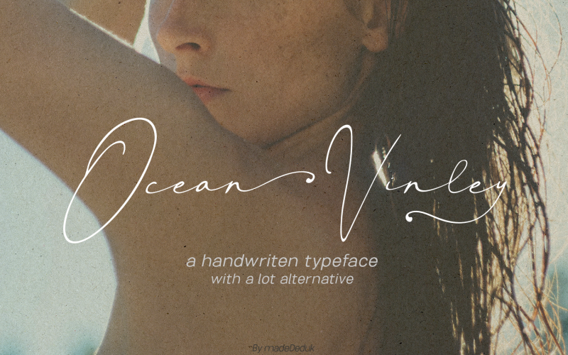 Ocean Vinley Signature Font