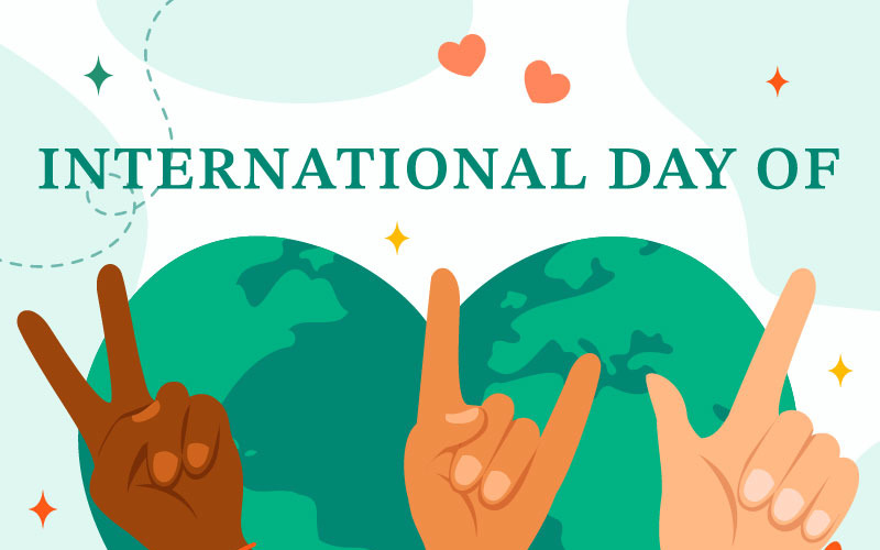 12 Internationella dagen för tolerans Illustration