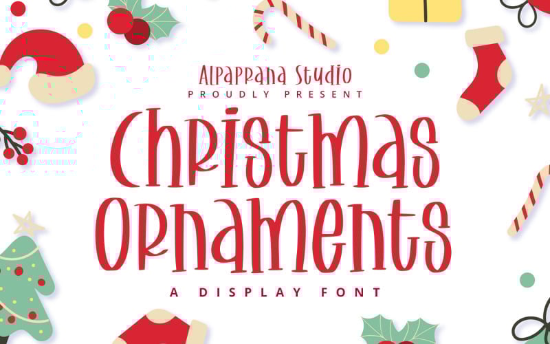 Christmas Ornaments Display Font 358940 TemplateMonster