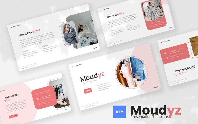 Moudyz — основний шаблон Fashion