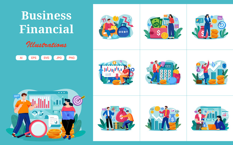 M700_ Financiële illustratiepakket 2