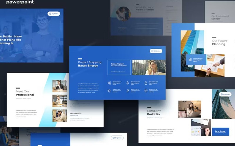 Návrh – Business Powerpoint Pitch Deck