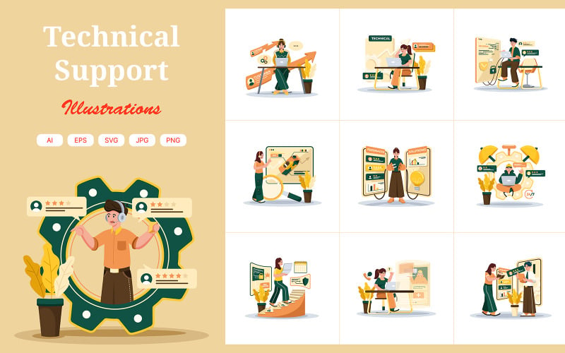 M740_ Technical Support Illustration Pack