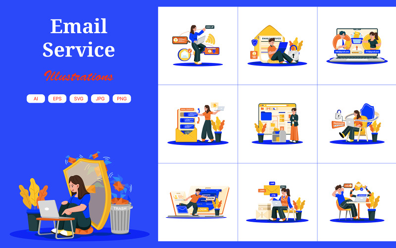 M741_ E-mail szolgáltatás illusztrációs csomag