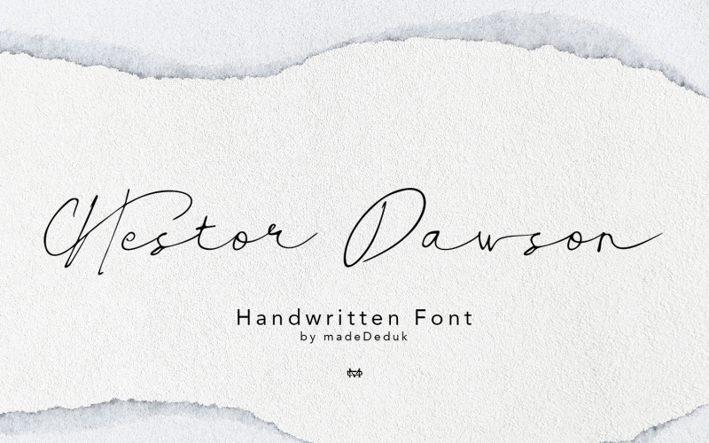 Hestor Dawson - Fuente manuscrita