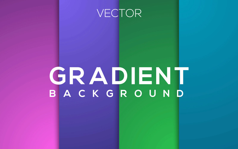 Muestra vectorial multicolor