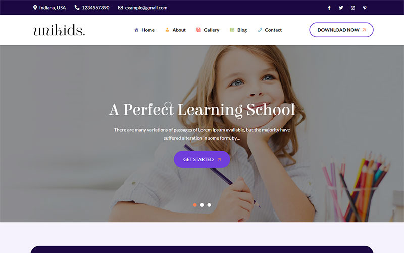UniKids Pro – Egyedülálló és modern WordPress téma gyerekeknek