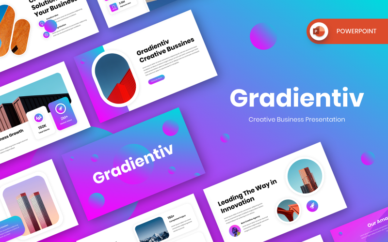 Gradientiv - Creatieve Bisiness PowerPoint