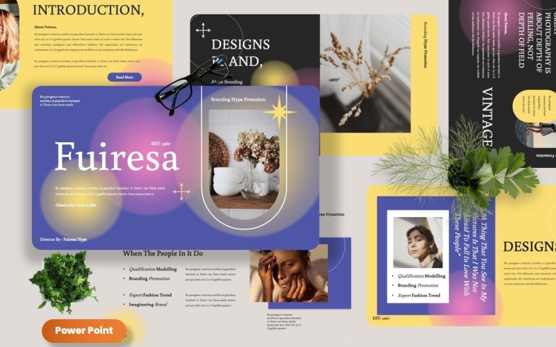 Fuiresa - Modello Powerpoint del marchio Hype