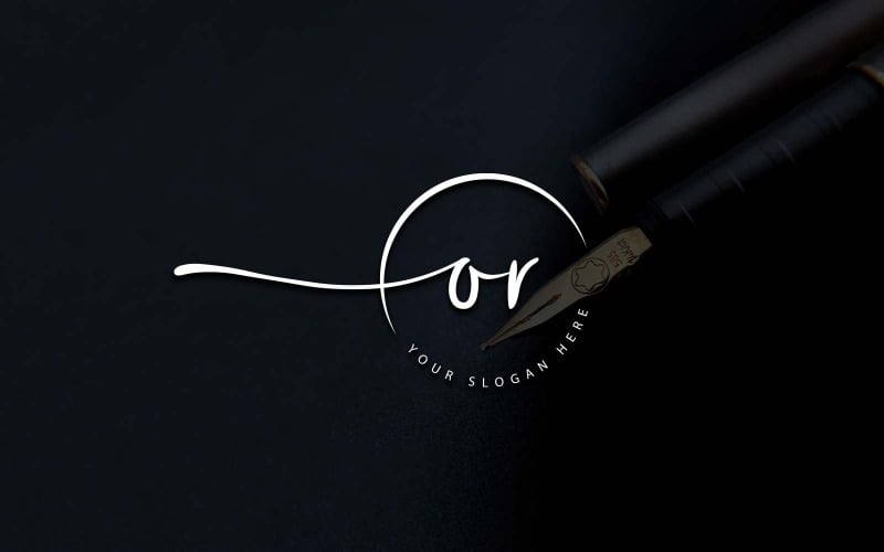Style de studio de calligraphie OU création de logo de lettre