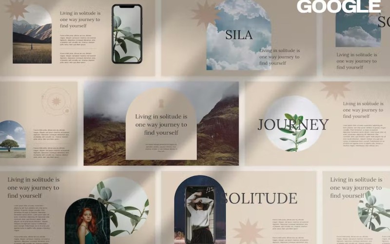 SILA – Stilvolle Google Slides-Vorlage