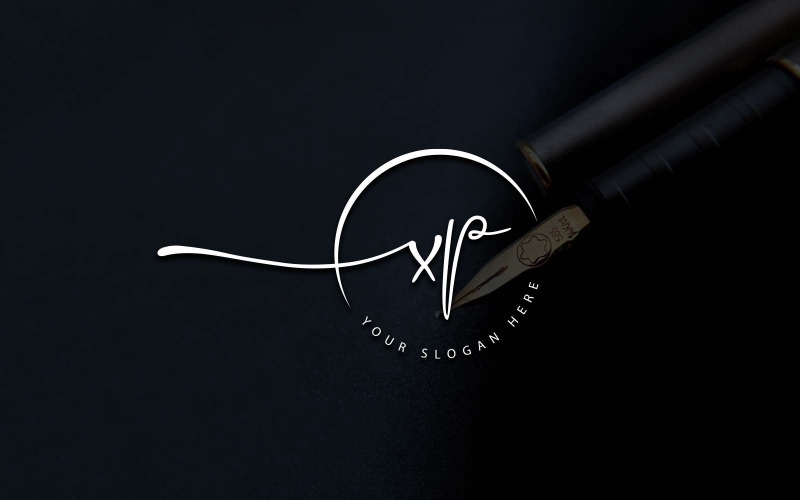 Calligrafia Studio Style XP Lettera Logo Design
