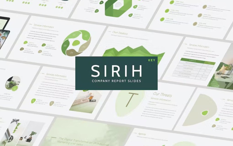 SIRIH – Keynote-Vorlage für Unternehmensberichte