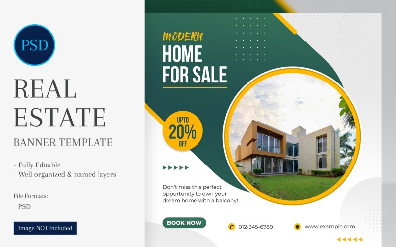 Real Estate Social Media Banner Post Design Mall 59