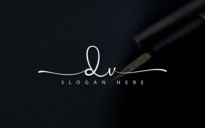 Creatieve fotografie DV brief Logo ontwerp