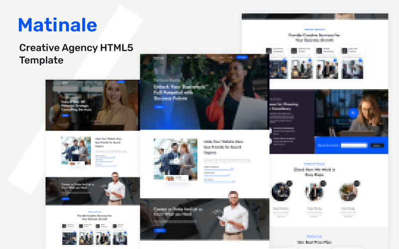 Шаблон HTML5 Matinale-Creative Agency