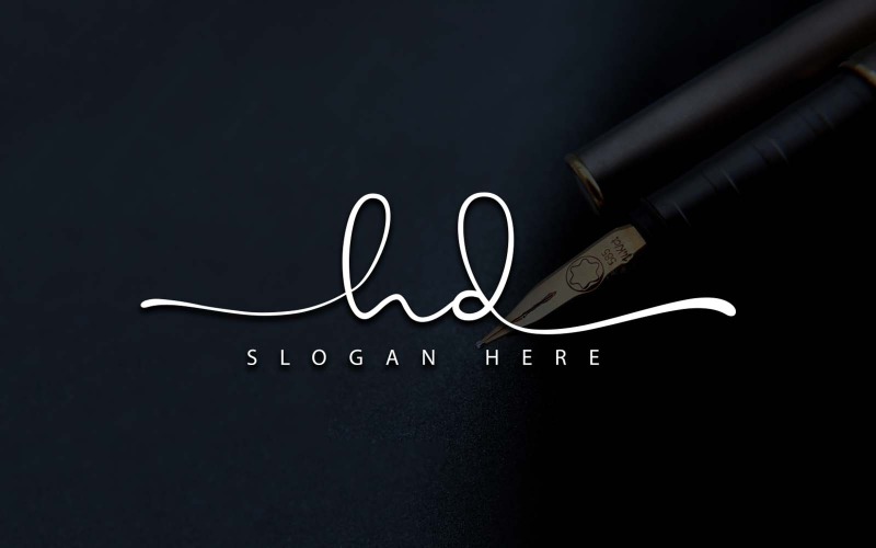 Photographie créative Création de logo de lettre HD