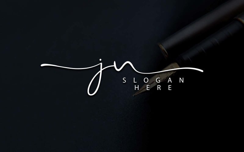 Monogram JN Logo V2 Graphic by Greenlines Studios · Creative Fabrica
