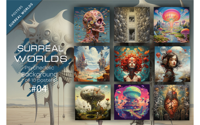 Bundle Mondi surreali 04. Psichedelico.