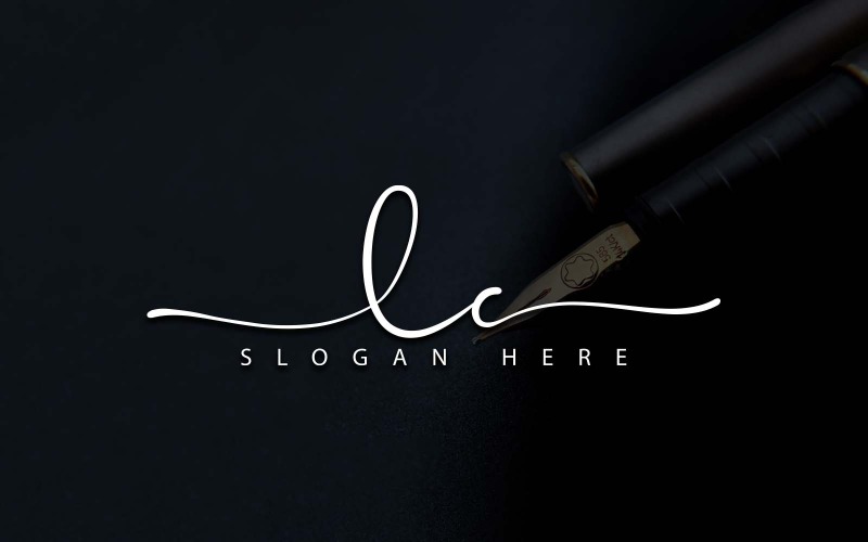 Creatieve fotografie LC brief Logo ontwerp