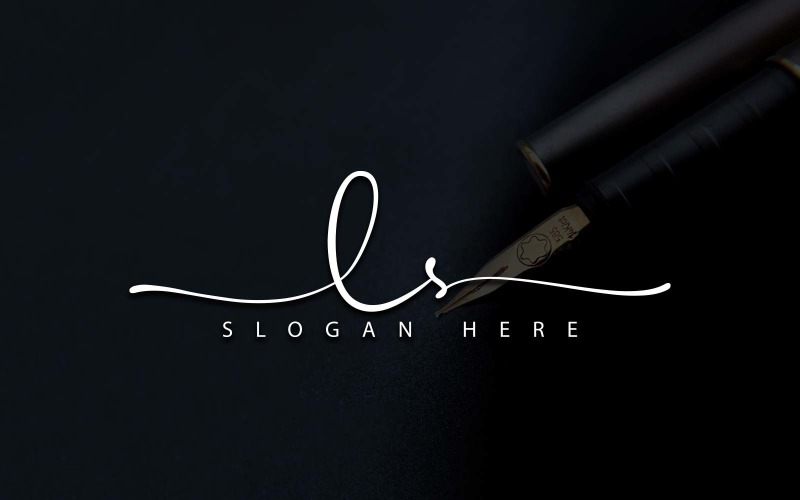 Kreatív fotózás LS Letter Logo Design