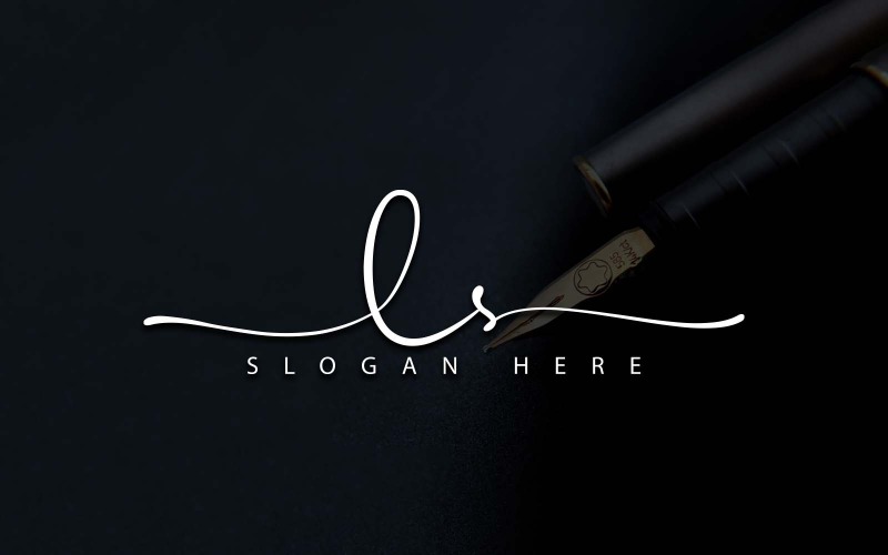 Kreativní fotografie LS Letter Logo Design