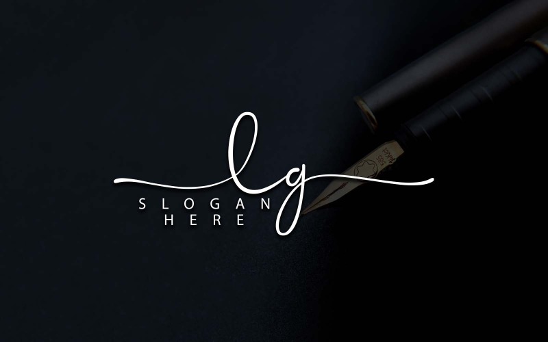 Photographie créative Création de logo lettre LG