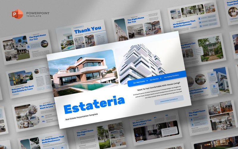 Estateria - Real Estate Powerpoint Template