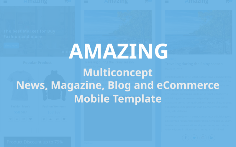 Fantastiskt - Multiconcept News, Magazine, Blog och eCommerce Mobile Mall