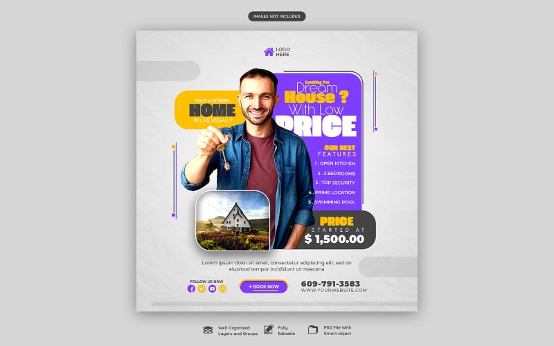 Real Estate Social Media Post Templates