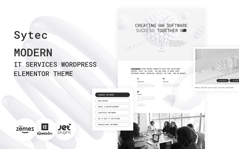 Sytec - BT Hizmetleri WordPress Elementor Teması