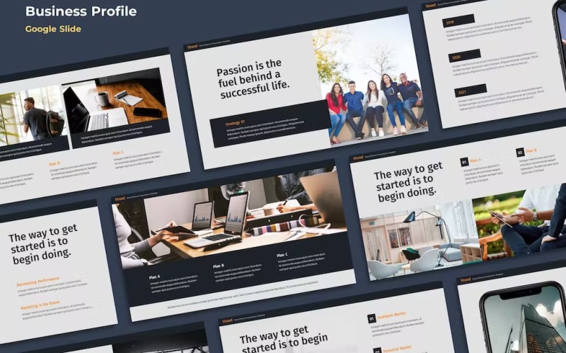 Stund Business Profile Google Slides
