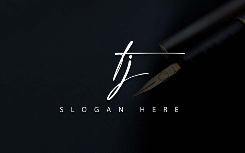 Kreativní fotografie TJ Letter Logo Design
