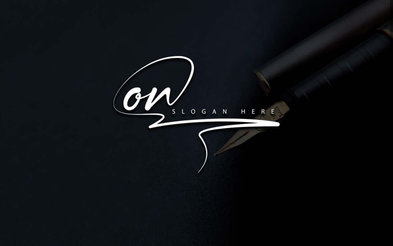 Création de logo de photographie créative sur la lettre