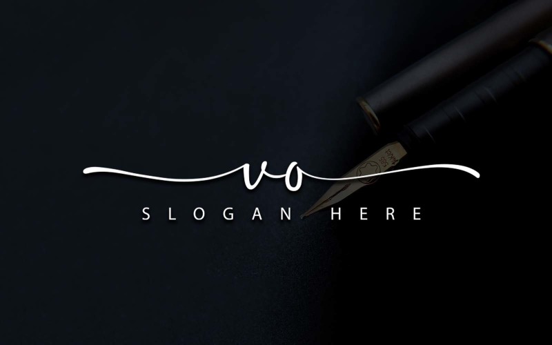 Креативная фотография Дизайн логотипа VO Letter