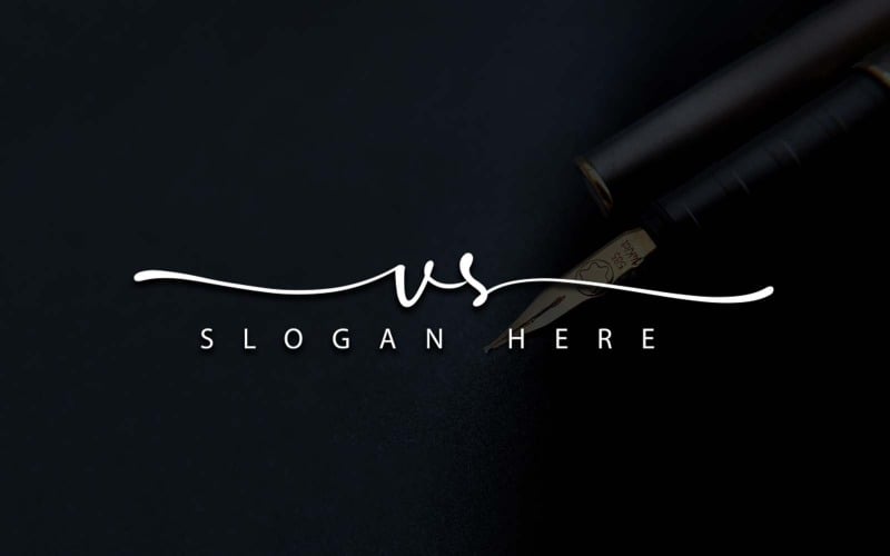 Kreativní fotografie VS dopis Logo Design