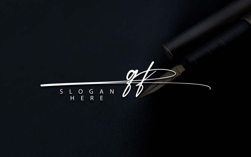 Fotografia creativa QF Letter Logo Design