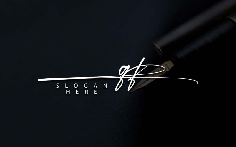 Kreativ fotografi QF Letter Logotypdesign