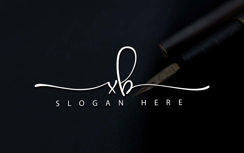 Fotografia creativa XB Lettera Logo Design