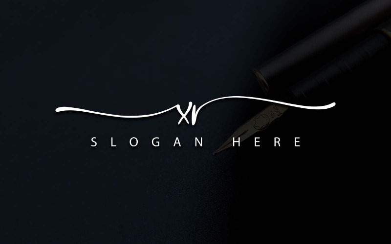 Fotografia creativa XR Lettera Logo Design