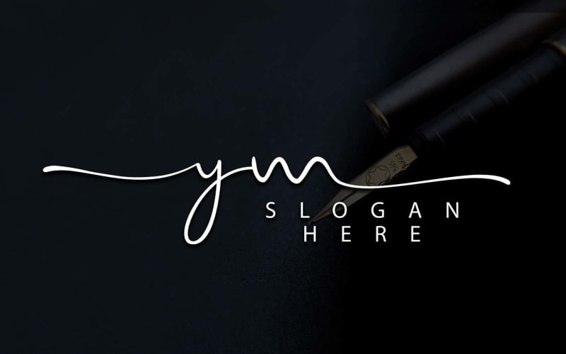 Kreative Fotografie YM Letter Logo Design