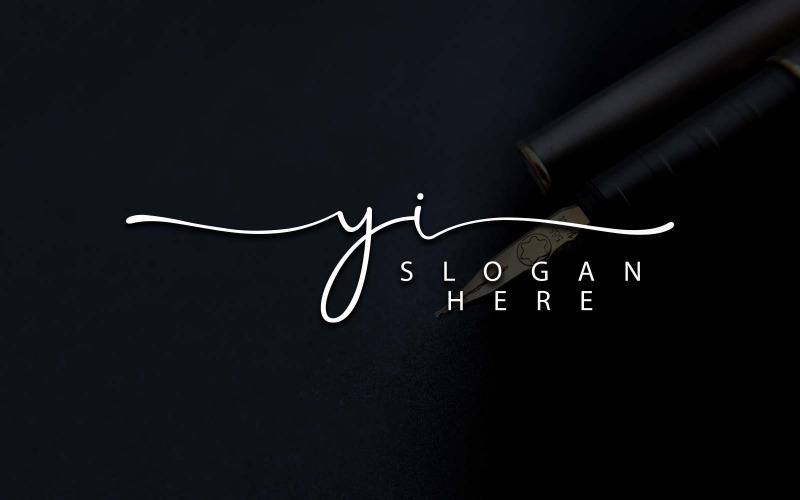 Kreativní fotografie YI Letter Logo Design