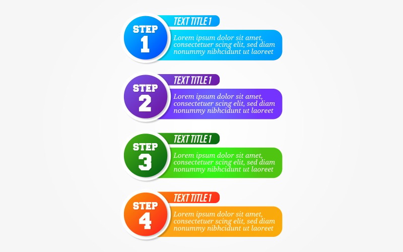 Modern idővonal infographic design elemek rendszertervezés