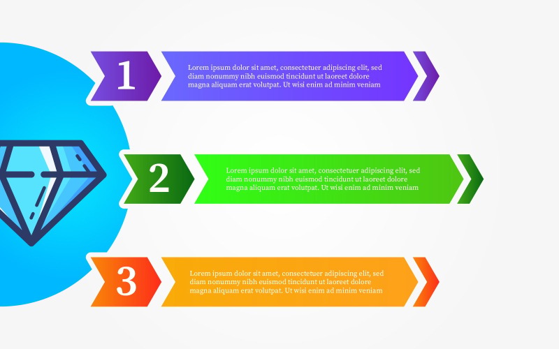 Tijdlijn infographic ontwerp met opties 4 elementenschema