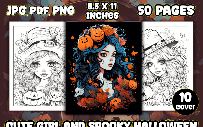 Livre De Coloriage Halloween Adultes/ados - 40 Pages Effrayantes Et Amusantes - Dessins Détaillés - Antistress