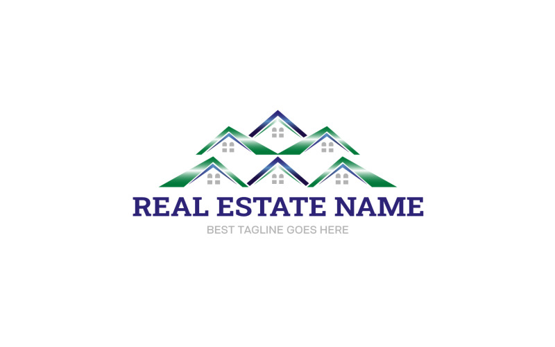 Modèle de logo immobilier-Immobilier...13