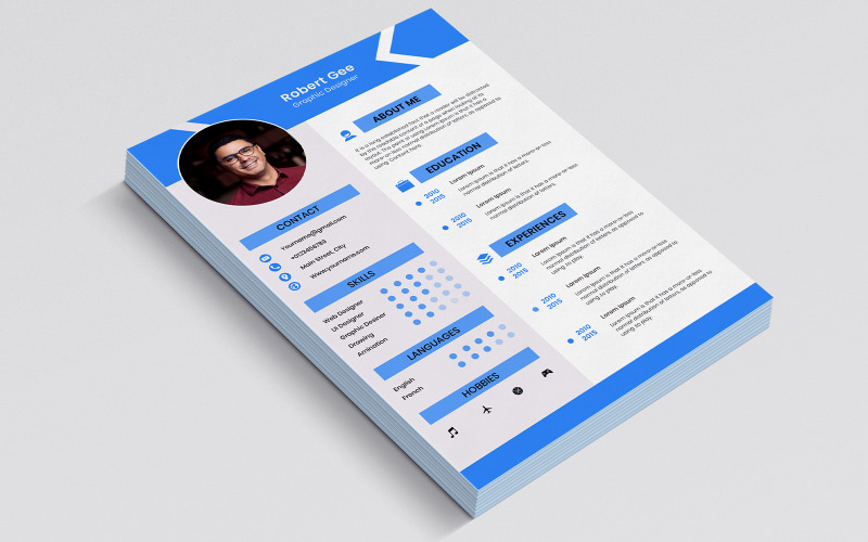 Currículum Vitae Inteligente/Plantilla de CV