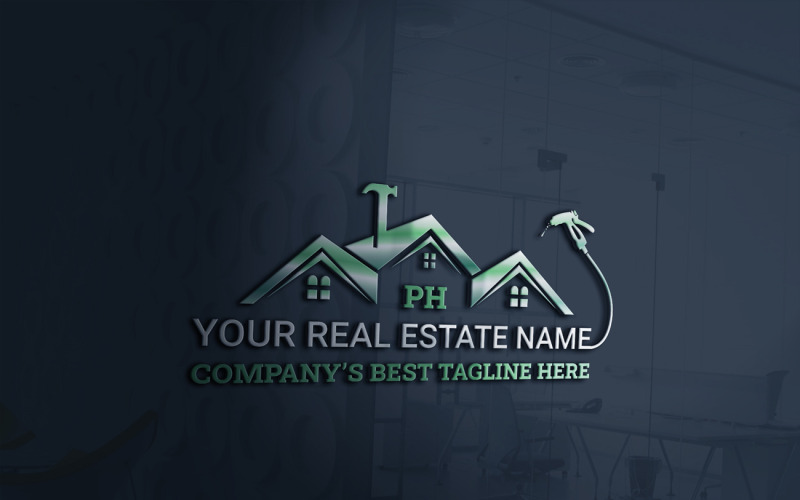 Modello di logo immobiliare - Immobiliare...26